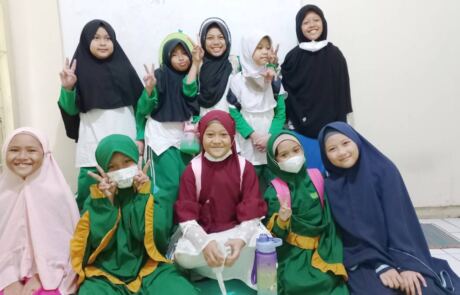 Murid Banat Kelas 2 dan 3 Rumah Tahfizh An-Najah