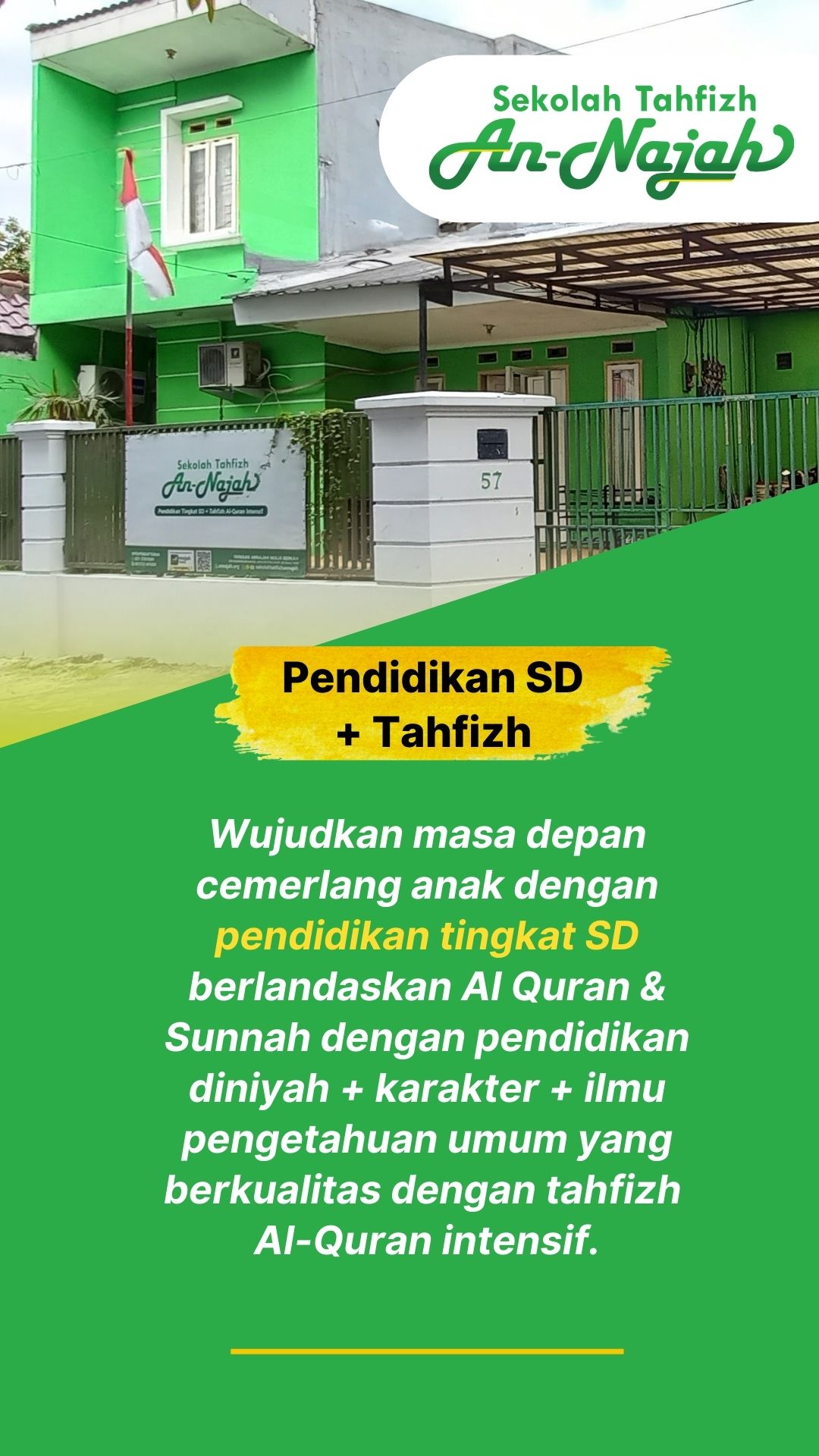 Brosur Sekolah Tahfizh An-Najah 2026-2027 hal 2